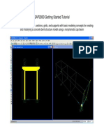 Concrete Bent With Nonprismatic Cap Beam Tutorial