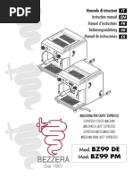 Download Bezzera BZ99 Instruction Manual by Keetykat SN207418231 doc pdf