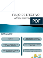 Flujo de Efectivo Método Directo e Indirecto