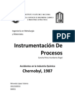 Instrumentación, Chernobyl