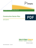 Construction Sector Plan