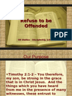 Oil Station Ministries - Refuse to be offended 