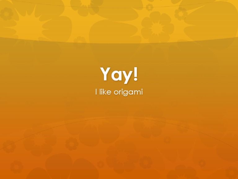 Yay! | PDF