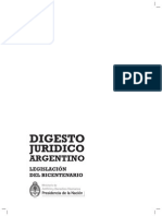 Digesto Jurídico Argentino