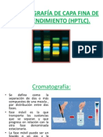 CROMATOGRAFÍA DE CAPA FINA DE ALTO RENDIMIENTO (