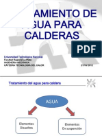 Tratamientos de Agua para Calderas