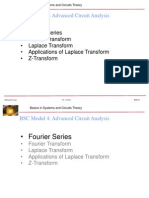 Fourier Series and Trasforms