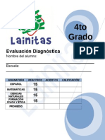 4to Grado - Diagnóstico (11-12)