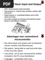 Basic Input and Output CHAPTER 7