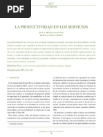 La Productividad en Los Servicios