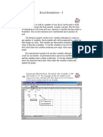 Excel 2000 Simulations