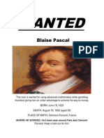 Wanted: Blaise Pascal