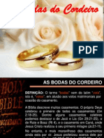 As bodas do Cordeiro e a noiva perfeita