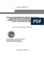 Manual de Procesos Administrativos