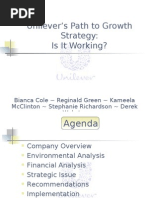 Download Unilever Strategy by clarkmba SN2074712 doc pdf