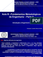 Aula III - Fundamentos Metodológicos Parte II