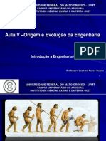 Aula V - Origem e evolução da Engenharia