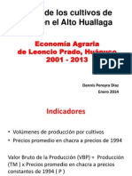 Economia Agraria de Leoncio Prado 2001 2013