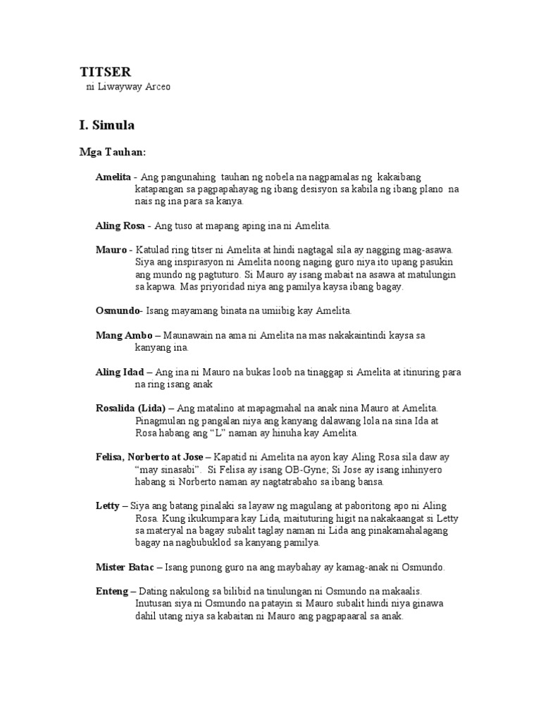 Book report ng titser ni liwayway arceo 06 picture