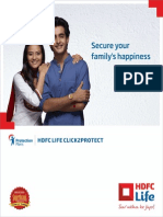 Hdfclife Click 2 Protect Plan Brochure