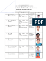 Linguistics Profile