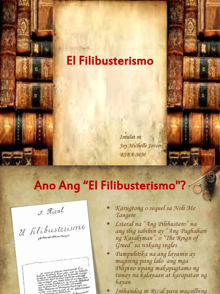 El Filibusterismo - Buod | PDF