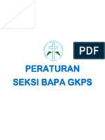  Peraturan Seksi Bapa GKPS