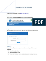 Panduan Pendaftaran Tes Toep Tpa