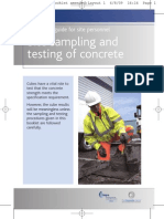 Site Sampling Testing Concrete