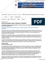 Heat Exchanger Duty