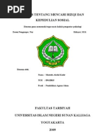 Download makalah hadits tentang rizqi dan bersosial by esty_tofa SN20750380 doc pdf