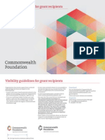 CF Visibility Guidelines for Grant Recipients