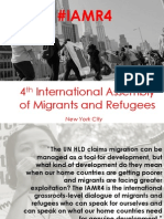 4th International Assembly of Migrants and Refugees