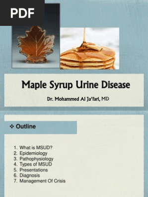 Maple Syrup Urine Disease Treatment
