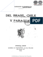 Del Brasil, Chile y Paraguay - 1915 - Jose Ignacio Garmendia - Portalguarani