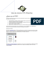 Uso de Filezilla