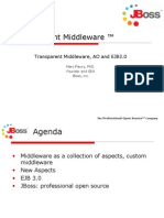 Transparent Middleware, AO and EJB3.0