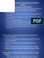 24084932 Strategic Management Analysing a Company s Resources and Copetitive Position