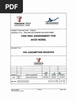 FRA Assumption Register