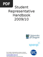 Download GU Student Rep Handbook 0910 by Glasgow University Students Representative Council SN20754162 doc pdf