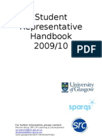 GU Student Rep Handbook 09/10