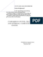 Comparison of Fuel Cell and Internal Combustion Engine: Acknowledgement