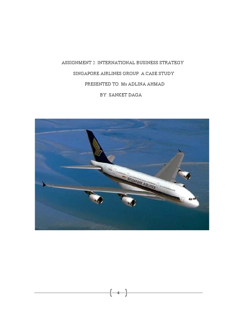Singapore Airlines Report On Strategic Alliance and Political Risk PDF Airlines Strategic