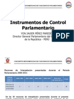 01 Instrumentos Control Parlamentario Dr Yon Perez