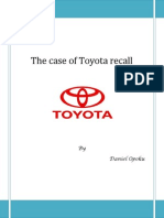 Toyota Case Study