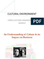 Cultural Env.models