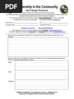 Citizenship in The Community MB Workbook