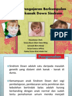 Kaedah Pgajaran Kumpulan Kanak-kanak Down Sindrom