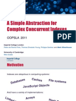 A Simple Abstraction For Complex Concurrent Indexes