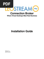 Connection Broker Installation - Guide